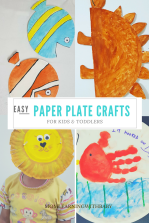 EASY PAPER PLATE CRAFTS